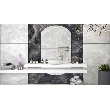 سرامیک طرح لومان مشکی ابعاد-160*80-سرامیک بسلی-Ceramic Loman Besli