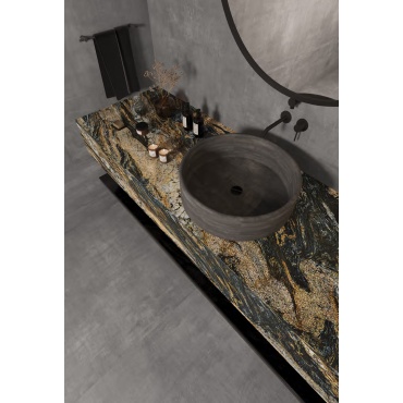کانتر اسلب مونته طرح ماگما طلایی ابعاد 320*160-سرامیک میکو مهسرام-Counter Slab Magma Mico Mahceram Tile