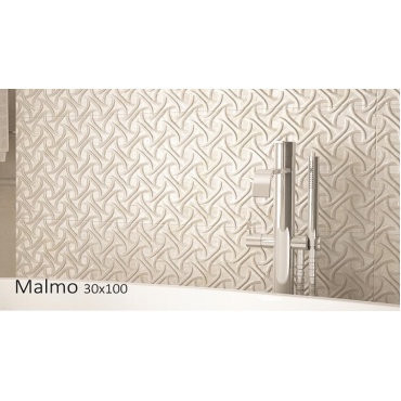 سرامیک طرح مالمو دکور کرم روشن ابعاد 100*30-کاشی سورنا-Malmo Design Ceramics