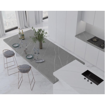 کانتر اسلب مونته طرح مارکینا  ابعاد 320*160-سرامیک میکو مهسرام-Counter Slab Marquina Mico Mahceram Tile