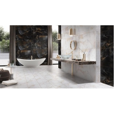 سرامیک طرح میدنایت سفید ابعاد 120*60-سرامیک ایفا سرام-Ceramic Midnight Eefaceram