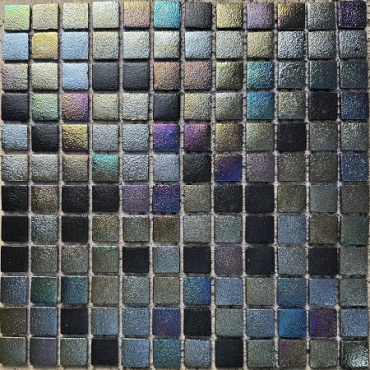 سرامیک استخری شیشه ای طرح ML7017-کاشی سرام الماس طرح آکوا تایل-Pool Glass ML7017 Aqua Tile