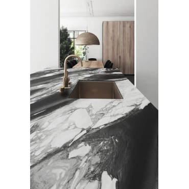 کانتر اسلب مونته طرح مونته نرو ابعاد 320*160-سرامیک میکو مهسرام-Counter Slab Monte Nero Mico Mahceram Tile