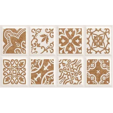 سرامیک طرح نایس دکور کرم تیره ابعاد 60*30-کاشی اورست ایده ال-Nice Design Ceramics