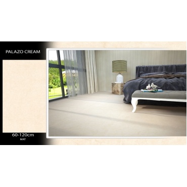 سرامیک طرح پالازو کرم ابعاد-120*60-سارا کاشی سپاهان-Ceramic Palazzo Sara Tile