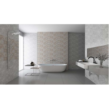 سرامیک طرح پنلوپه طوسی روشن ابعاد 60*30-سرامیک احسان آریا میبد-Ceramic Penelopeh Ehsan Aria Meybod Tile