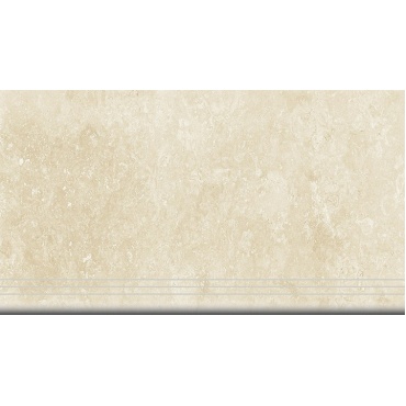 سرامیک پله طرح تراورتن کرم روشن ابعاد-120*35-کاشی پرسپولیس-Steps Ceramic Travertine Persepolis Tile