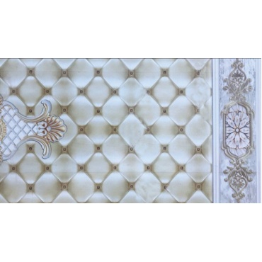 سرامیک مدل رادین دکور کرم روشن-60*30-کاشی موژان- Ceramic Radin Mojan Tile