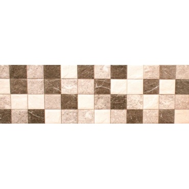 سرامیک طرح روتین قهوه ای تیره ابعاد-60*20-کاشی کسری-Ceramic Routine Kasra Tile
