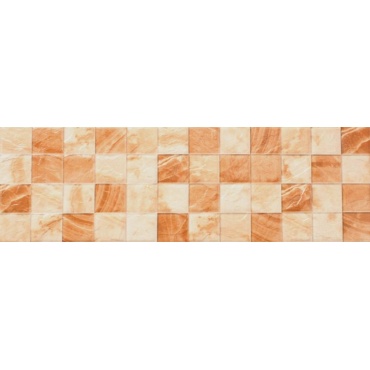 سرامیک طرح روتین نارنجی ابعاد-60*20-کاشی کسری-Ceramic Routine Kasra Tile