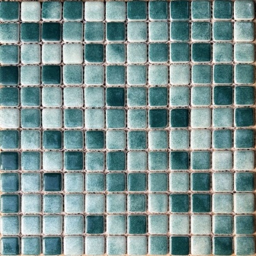 سرامیک استخری شیشه ای براق S037-کاشی سرام الماس طرح آکوا تایل-Pool Glass S037 Aqua Tile