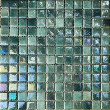 سرامیک استخری شیشه ای طرح S7L036-کاشی سرام الماس طرح آکوا تایل-Pool Glass S7L036 Aqua Tile
