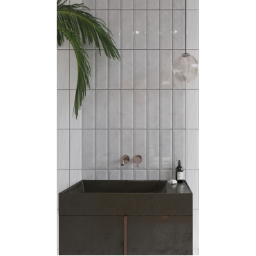 سرامیک آجری طرح سالید کلکته ابعاد 30*10-سرامیک فخار- Ceramic Brick Salid Calacatta Fakhar Tile