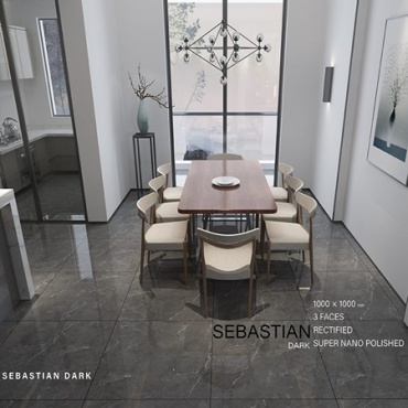 سرامیک طرح سباستین طوسی تیره ابعاد-100*100-کاشی ونوس-Ceramic Sebastin Venus Tile