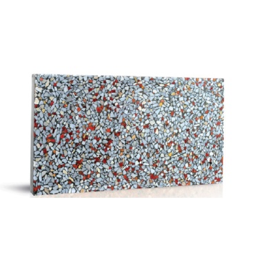 واش بتن ماشینی طرح WM135 سفید بیشتر-60*30-شایان گستر موزاییک- Machine Concrete Wash WM135 Shayan Gostar Mosaic