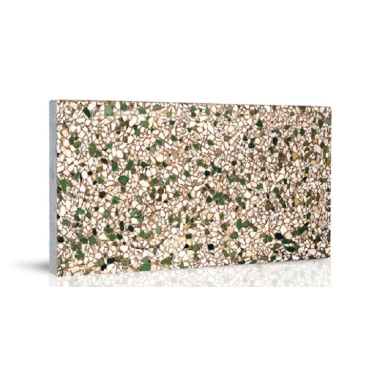 واش بتن ماشینی طرح WM144 سفید سبز-60*30-شایان گستر موزاییک- Machine Concrete Wash WM144 Shayan Gostar Mosaic