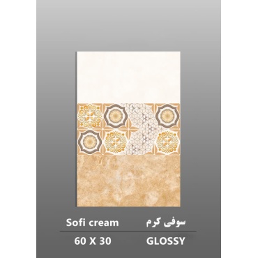 سرامیک طرح سوفی ابعاد-60*30-داریوش سرام کویر-Ceramic Sofi Dariush Ceram Kavir