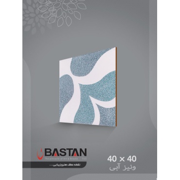 سرامیک طرح ونیز آبی ابعاد 40*40-کاشی باستان میبد-Veniz Design Ceramic