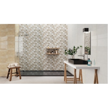 سرامیک طرح وکتور دکور کرم روشن ابعاد 60*30-کاشی اورست ایده ال-Victor Design Ceramics