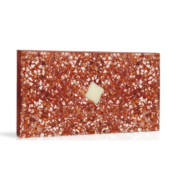 واش بتن چراغدار طرح WML163 قرمز -60*30-شایان گستر موزاییک- Illuminated Exposed Aggregate Concrete WML163 Shayan Gostar Mosaic