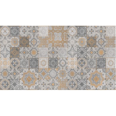 سرامیک طرح یوهان دکور طلایی ابعاد 100*50-خاکاب سرام آریا-Ceramic Yohan Khakab Ceram Aria