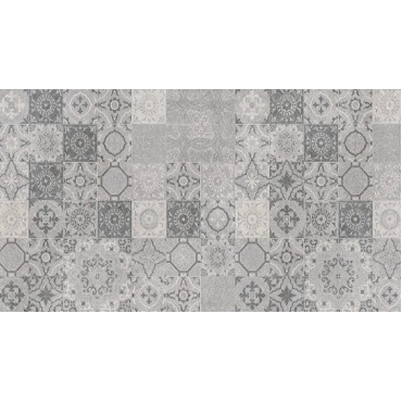 سرامیک طرح یوهان دکور طوسی تیره ابعاد 100*50-خاکاب سرام آریا-Ceramic Yohan Khakab Ceram Aria