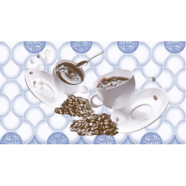سرامیک طرح ژابیز دکور آبی تیره ابعاد 50*25-کاشی ارچین-Ceramic Zhabiz Orchin Tile