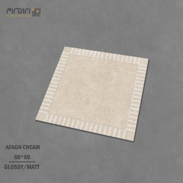 سرامیک طرح آفاق کرم ابعاد-60*60-کاشی کوثر ابرکوه-Ceramic Afagh Kosar Tile