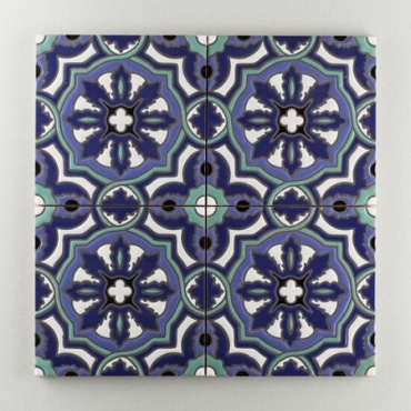 کاشی دست ساز هفت رنگ 341f0_cdc8c ابعاد 20*20-کاشی پنجه پور-Handmade Tiles 341f0_cdc8c Panjeh Pour Home