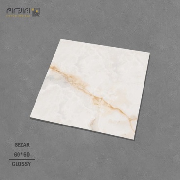 سرامیک طرح سزار ابعاد-60*60-کاشی کوثر ابرکوه-Ceramic Sezar Kosar Tile