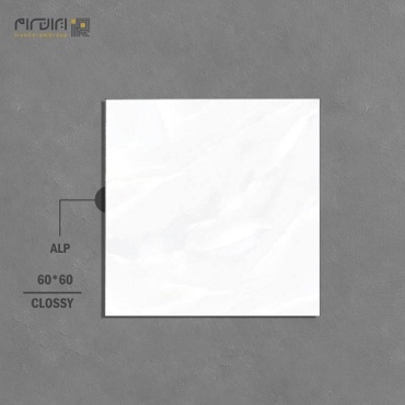 سرامیک طرح آلپ سفید ابعاد-60*60-کاشی کوثر ابرکوه-Ceramic Alp Kosar Tile