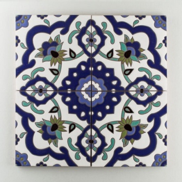 کاشی دست ساز هفت رنگ 6f8a7_cdc8c ابعاد 20*20-کاشی پنجه پور-Handmade Tiles 6f8a7_cdc8c Panjeh Pour Home