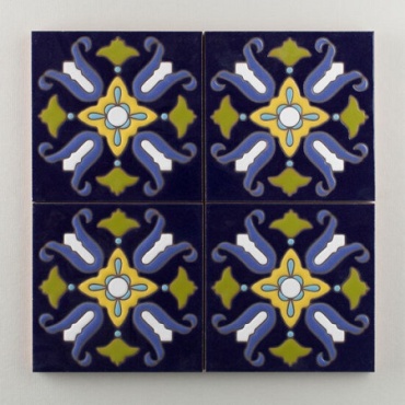 کاشی دست ساز هفت رنگ 8c003_cdc8c ابعاد 20*20-کاشی پنجه پور-Handmade Tiles 8c003_cdc8c Panjeh Pour Home