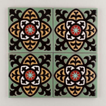 کاشی دست ساز هفت رنگ a3ead_cdc8c ابعاد 20*20-کاشی پنجه پور-Handmade Tiles a3ead_cdc8c Panjeh Pour Home