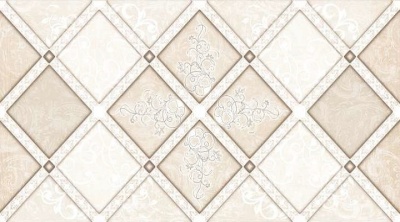 سرامیک طرح آکام دکور کرم روشن ابعاد-60*30-ستاره میبد-Ceramic Akam Setareh Tile