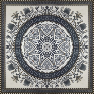 سرامیک سنگ فرش طرح برزان طوسی تیره و نقره ای ابعاد 80*80-سرامیک سرام آرا-Ceramic Barzan Ceram Ara Tile
