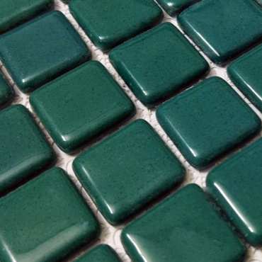 سرامیک استخری طرح Green 9-BF ابعاد-2.5*2.5-کاشی تامر- Pool Ceramic Green 9-BF Tamer Tile