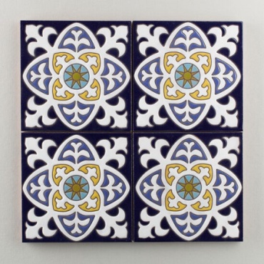 کاشی دست ساز هفت رنگ c438c_cdc8c ابعاد 20*20-کاشی پنجه پور-Handmade Tiles c438c_cdc8c Panjeh Pour Home