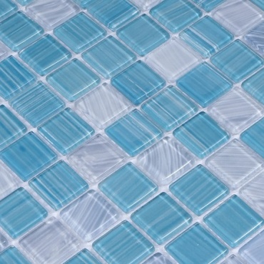 سرامیک استخری شیشه ای طرح C4BL0186-کاشی روکارنو-Pool Glass C4BL0186 Rokarno Tile