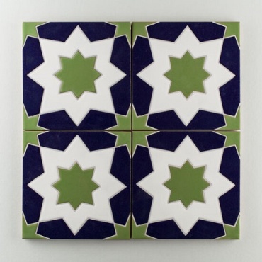 کاشی دست ساز هفت رنگ ce774_cdc8c ابعاد 20*20-کاشی پنجه پور-Handmade Tiles ce774_cdc8c Panjeh Pour Home