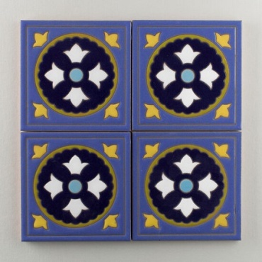 کاشی دست ساز هفت رنگ e8b21_cdc8c ابعاد 20*20-کاشی پنجه پور-Handmade Tiles e8b21_cdc8c Panjeh Pour Home
