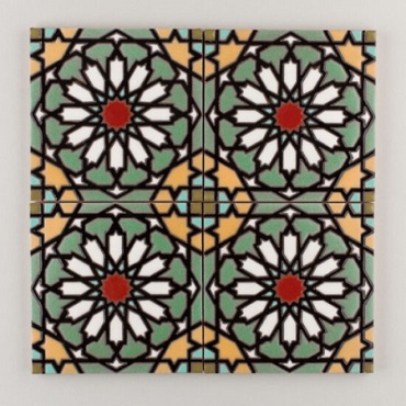 کاشی دست ساز هفت رنگ eb71d_cdc8c ابعاد 20*20-کاشی پنجه پور-Handmade Tiles eb71d_cdc8c Panjeh Pour Home