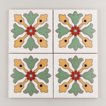 کاشی دست ساز هفت رنگ f99d4_cdc8c ابعاد 20*20-کاشی پنجه پور-Handmade Tiles f99d4_cdc8c Panjeh Pour Home