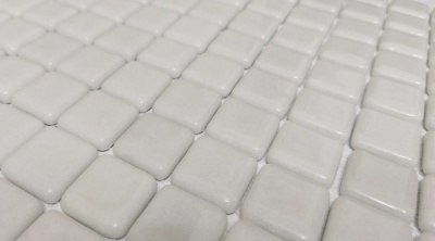سرامیک استخری طرح White 1-BF ابعاد-33*33-کاشی تامر- Pool Ceramic White 1-BF Tamer Tile
