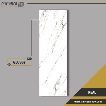 سرامیک طرح رئال ابعاد-120*40-کاشی کوثر ابرکوه-Ceramic Real Kosar Tile