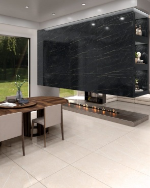 سرامیک طرح مارتا مشکی ابعاد-120*60-کاشی گلدیس- Ceramic Martha Goldis Tile