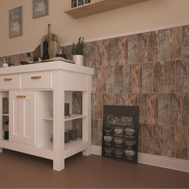 سرامیک طرح اودیسه وود قهوه ای روشن ابعاد 30*10-سرامیک سرام آرا-Ceramic Odysse Wood Ceram Ara Tile