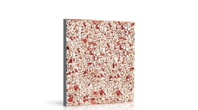 واش بتن برجسته طرح W114 سفید بیشتر-40*40-شایان گستر موزاییک-Embossed Concrete Wash W114 Shayan Gostar Mosaic