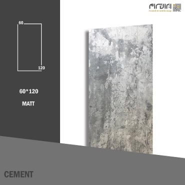 سرامیک طرح سمنت ابعاد-120*60-کاشی کوثر ابرکوه-Ceramic Cement Kosar Tile