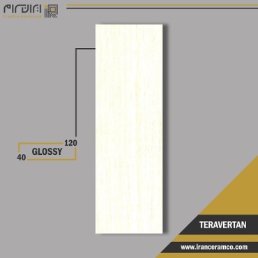 سرامیک طرح تراورتن ابعاد-120*40-کاشی کوثر ابرکوه-Ceramic Travertine Kosar Tile